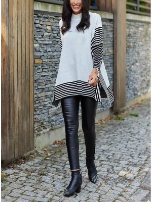 Zdjęcie produktu LA Angels Sweter w kolorze czarno-kremowym rozmiar: M