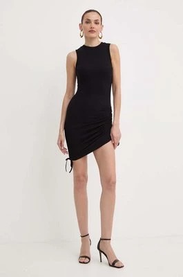 Zdjęcie produktu La Mania sukienka TASH kolor czarny mini dopasowana TASH