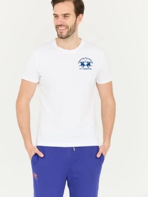 Zdjęcie produktu LA MARTINA Biały męski t-shirt Regular Fit