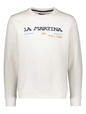 Zdjęcie produktu La Martina Bluza w kolorze kremowym rozmiar: XL