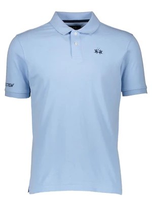 Zdjęcie produktu La Martina Koszulka polo w kolorze błękitnym rozmiar: XL