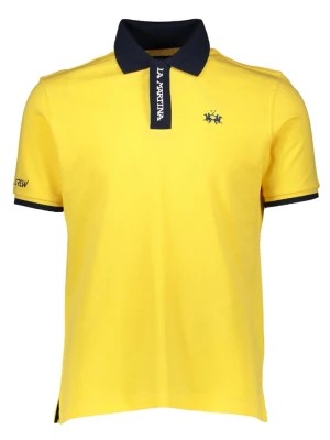 Zdjęcie produktu La Martina Koszulka polo w kolorze żółtym rozmiar: XL