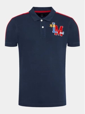 Zdjęcie produktu La Martina Polo WMP303 PK001 Granatowy Regular Fit