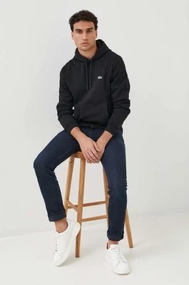 Zdjęcie produktu Lacoste bluza męska kolor czarny z kapturem gładka SH9623-031