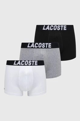 Zdjęcie produktu Lacoste bokserki (3-pack) męskie kolor czarny