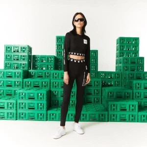 Zdjęcie produktu Damskie Legginsy Z Nadrukiem L!Ve X Minecraft LACOSTE