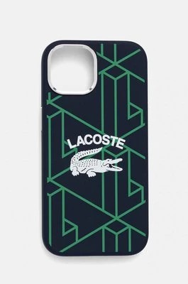 Zdjęcie produktu Lacoste etui na telefon iPhone 15 / 14 / 13 6.1 kolor granatowy LCHMP15SSBIV