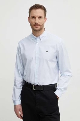 Zdjęcie produktu Lacoste koszula bawełniana męska regular z kołnierzykiem button-down