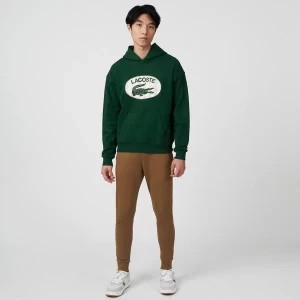 Zdjęcie produktu Lacoste męska bluza z kapturem i monogramem Loose Fit