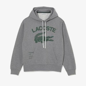 Zdjęcie produktu Lacoste męska bluza z kapturem z logo krokodyla Loose Fit