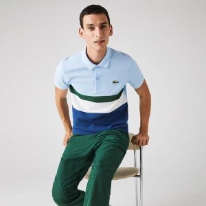 Zdjęcie produktu Lacoste Męska Koszulka Polo W Bloki Kolorystyczne Z Piki Bawełnianej Regular Fit