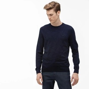 Zdjęcie produktu Lacoste Męski Trykotowy Sweter Z Okrągłym Wycięciem Pod Szyją