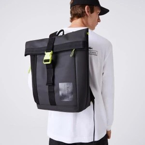 Zdjęcie produktu Lacoste męski wodoodporny plecak z nadrukiem logo