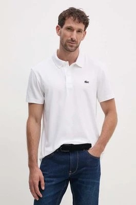 Zdjęcie produktu Lacoste polo męski kolor beżowy gładki DH5522