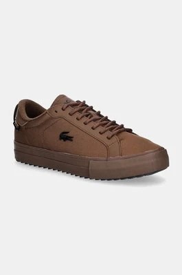 Zdjęcie produktu Lacoste sneakersy Powercourt Winter Outdoor kolor brązowy 48SMA0003