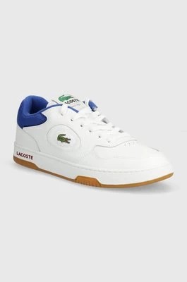 Zdjęcie produktu Lacoste sneakersy skórzane Lineset Contrasted Collar Leather kolor biały 47SMA0060