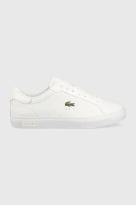 Zdjęcie produktu Lacoste sneakersy skórzane POWERCOURT kolor biały 41SMA0030