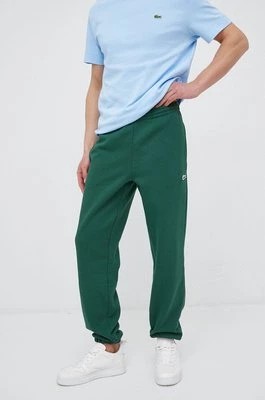 Zdjęcie produktu Lacoste spodnie dresowe kolor zielony melanżowe