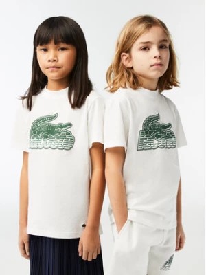 Zdjęcie produktu Lacoste T-Shirt TJ5328 Écru Regular Fit