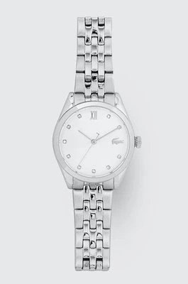 Zdjęcie produktu Lacoste zegarek damski kolor srebrny