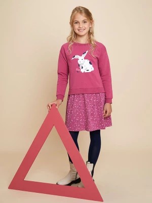 Zdjęcie produktu lamino Sukienka dresowa w kolorze różowym rozmiar: 116