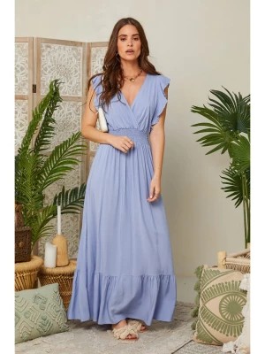 Zdjęcie produktu L'armoire de Suzette Sukienka w kolorze błękitnym rozmiar: S/M