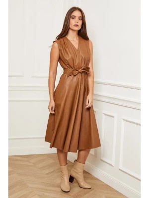 Zdjęcie produktu L'armoire de Suzette Sukienka w kolorze karmelowym rozmiar: 38