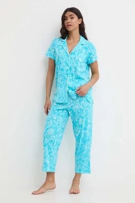 Zdjęcie produktu Lauren Ralph Lauren piżama damska kolor niebieski ILN92331