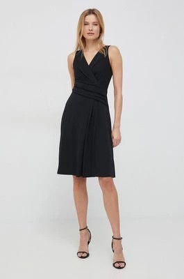 Zdjęcie produktu Lauren Ralph Lauren sukienka kolor czarny mini rozkloszowana