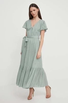 Zdjęcie produktu Lauren Ralph Lauren sukienka kolor zielony maxi rozkloszowana 250932820