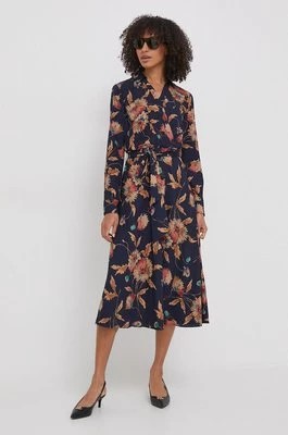 Zdjęcie produktu Lauren Ralph Lauren sukienka midi rozkloszowana