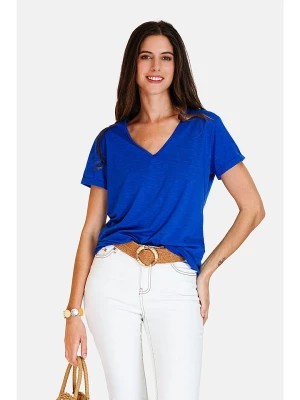 Zdjęcie produktu Le Jardin du Lin Koszulka w kolorze niebieskim rozmiar: 42