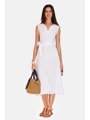 Zdjęcie produktu Le Jardin du Lin Sukienka w kolorze białym rozmiar: 38