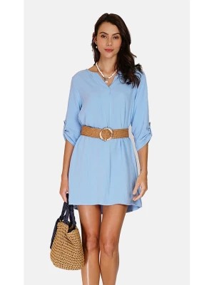Zdjęcie produktu Le Jardin du Lin Sukienka w kolorze błękitnym rozmiar: 38