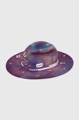 Zdjęcie produktu LE SH KA headwear kapelusz wełniany Palm Springs kolor fioletowy wełniany