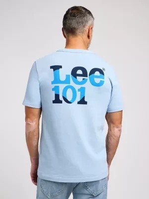 Zdjęcie produktu Lee 101 Tee Light Blue Size