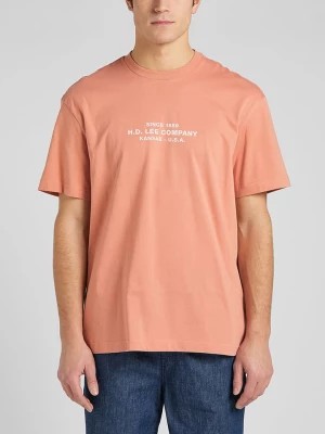 Zdjęcie produktu Lee Koszulka w kolorze pomarańczowym rozmiar: XL