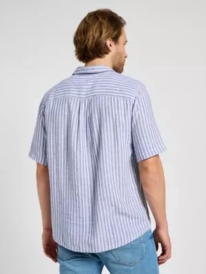 Zdjęcie produktu Lee Popover Shirt Short Sleeve Surf Blue Size