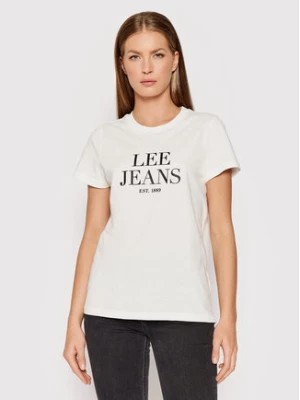 Zdjęcie produktu Lee T-Shirt Graphic Tee L41UFERR 112140053 Biały Regular Fit