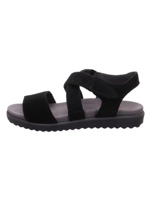 Zdjęcie produktu Legero Skórzane sandały "Savona" w kolorze czarnym rozmiar: 36