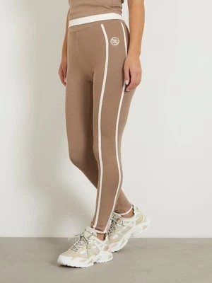 Zdjęcie produktu Legginsy Z Dzianiny Prążkowanej Guess