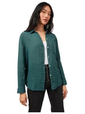 Zdjęcie produktu Lekka bluzka z organicznej bawełny z kieszenią na piersi Rails