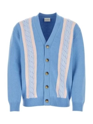 Zdjęcie produktu Lekki bawełniany sweter w kolorze niebieskim Drole de Monsieur