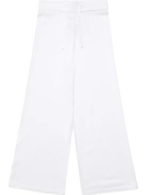 Zdjęcie produktu Lekkie spodnie z szerokimi nogawkami MM6 Maison Margiela