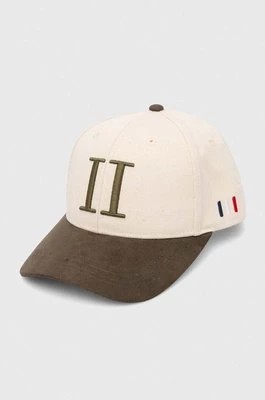 Zdjęcie produktu Les Deux czapka z daszkiem kolor beżowy z aplikacją LDM702003