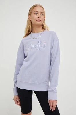 Zdjęcie produktu Levi's bluza damska kolor fioletowy z nadrukiem