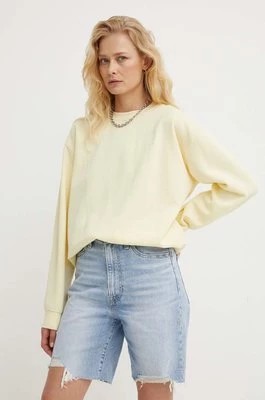 Zdjęcie produktu Levi's bluza damska kolor żółty gładka A5942