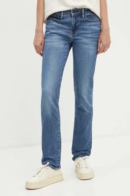 Zdjęcie produktu Levi's jeansy 712 SLIM damskie kolor niebieski