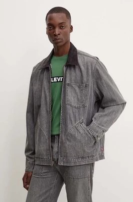Zdjęcie produktu Levi's kurtka jeansowa męska kolor szary przejściowa oversize A8635