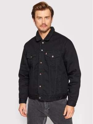 Zdjęcie produktu Levi's® Kurtka jeansowa Type III Sherpa 16365-0100 Czarny Regular Fit